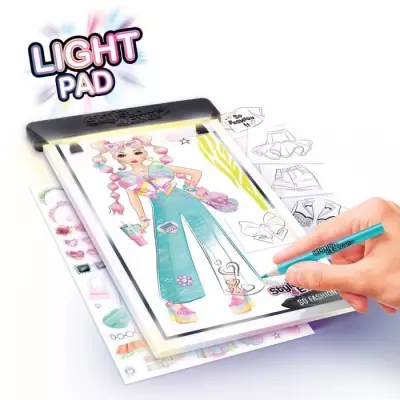 Tablette lumineuse pour fashion designer - OFG 320 - JEU DE COLORIAGE