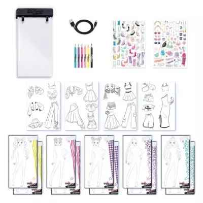 Tablette lumineuse pour fashion designer - OFG 320 - JEU DE COLORIAGE
