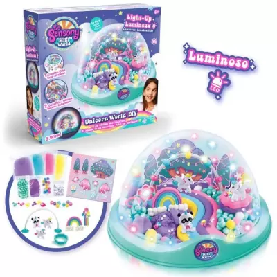 Canal Toys - So Sensory Mini World Licornes DIY - SEN 002 - Jeu de pâte à modeler