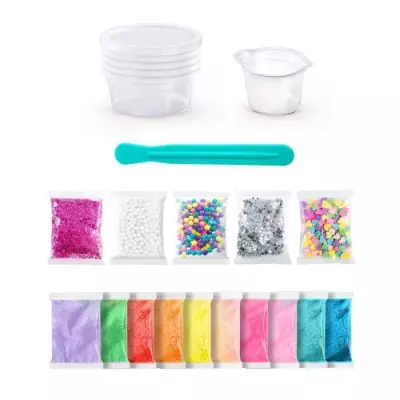 Kit Slime Mix'in: Pack 10 Slimes Enfant 6 ans+ - Multicolore