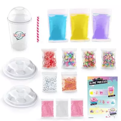 Canal Toys - So Slime DIY - Slime'Presso Donuts - SSC 257: Kit de fabrication de slime en forme de donuts