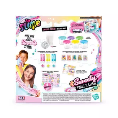 Canal Toys - Kit Twist & Slime Sweety: Fun Pâte à Modeler