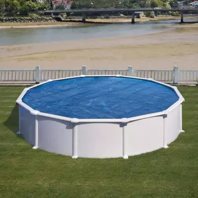Bâche été à bulles pour piscine hors-sol ronde Ø4,50m-Ø4,60m