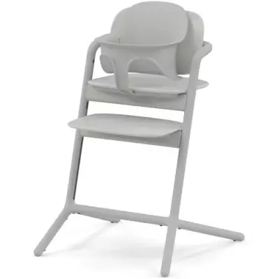 Chaise haute évolutive LEMO 2 - Pack 3 en 1 - Bleu