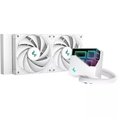 Refroidissement AIO DEEPCOOL LT520 Blanc - RGB Intel/AMD