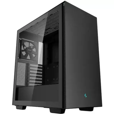 Boîtier PC Moyen Tour DEEPCOOL CH510 (Noir) - E-ATX/ATX/Micro ATX - Verre trempé