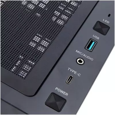 Boitier PC DEEPCOOL CH560 (Noir) - Moyen tour E-ATX - Livraison Compacte
