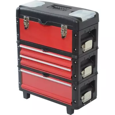Chariot porte-outils DEFPRO 3 modules superposables - Organisation optimale