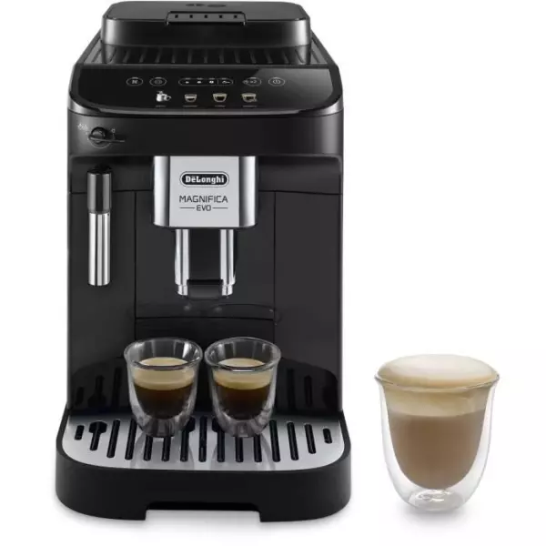 Machine expresso automatique avec broyeur - DELONGHI Magnifica Evo ECAM290.22.B - 1450W - 3 boissons - 1,8L