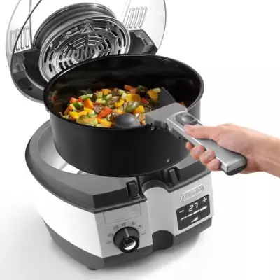 Friteuse sans huile DELONGHI FH1396/1 MultiFry - Blanc/Noir
