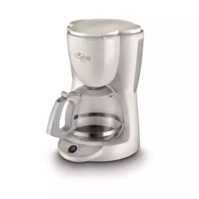 Cafetière filtre 1000W - 10 tasses - Blanc by DELONGHI