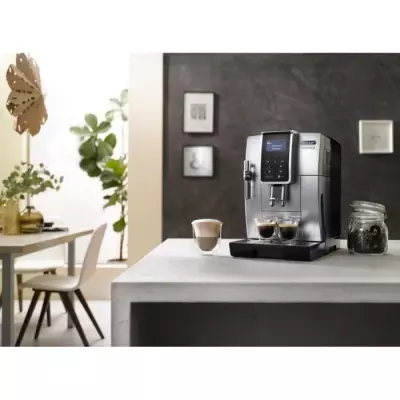 Machine à café expresso automatique avec broyeur - DELONGHI DINAMICA ECAM 350.35.SB Silver