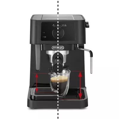 Machine à expresso DELONGHI Stilosa EC235.BK - Noir - Buse vapeur