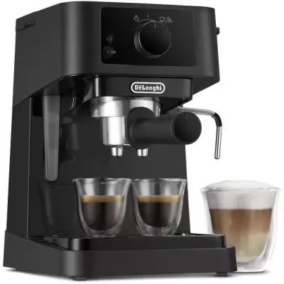 Machine à expresso DELONGHI Stilosa EC235.BK - Noir - Buse vapeur