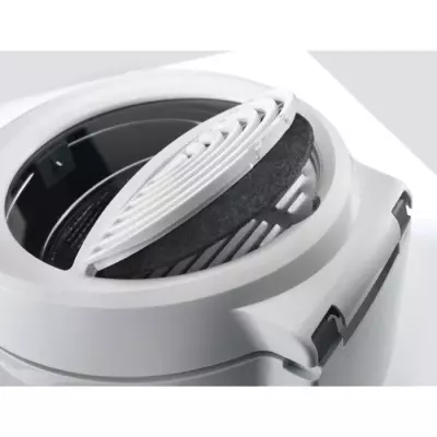 Friteuse électrique DELONGHI RotoFry - Blanc, taille compacte