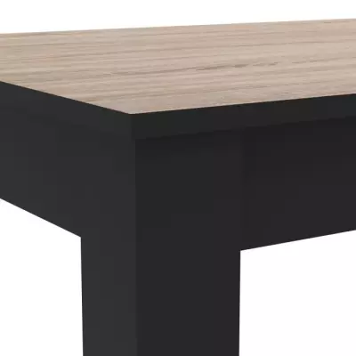 Table à manger en chêne brossé - WAYNE - Fabriqué en France