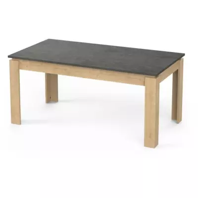 Table à manger AUSTIN - Chêne Hamilton et Sidewalk - 6 pers.