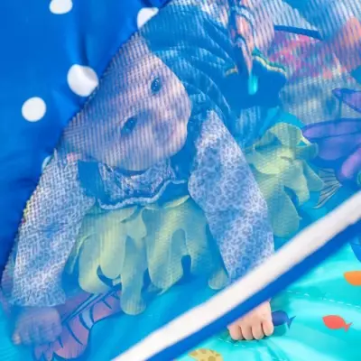 Tapis d'éveil bébé évolutif Disney Némo avec jouets sensoriels et musicaux