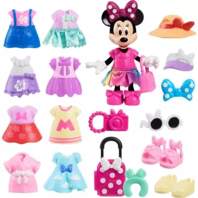 Coffret poupée Minnie Mouse Fashion 25 pièces - Jouet de mode 