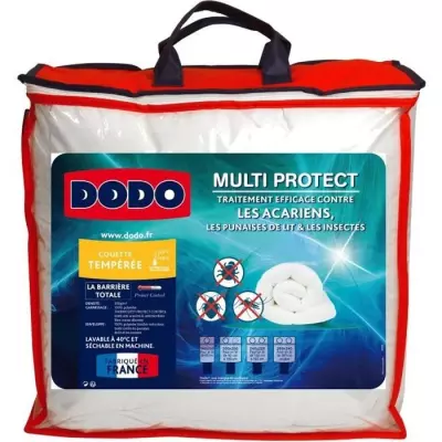 Couette tempérée MULTIPROTECT 200x200 cm - Label Oeko-Tex