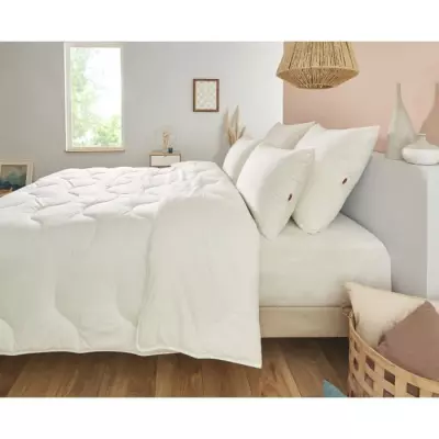 Couette 200x200 cm DODO CHAMPS DE LIN - Chaude et Douce