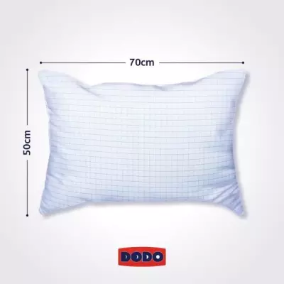 Oreiller médium DODO 50x70 cm - Anti punaise, anti acarien - Fabriqué en France