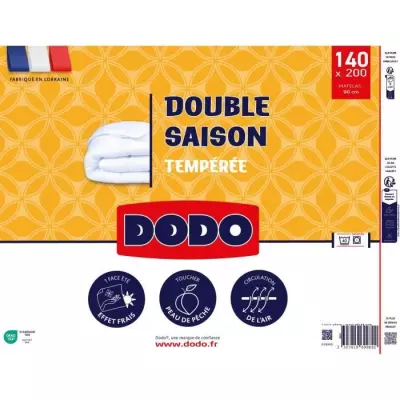 Couette double saisons DODO - 140 x 200 cm - 300 g/m²