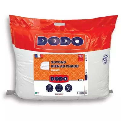 Couette DODO Bien au chaud 220x240 - Blanc