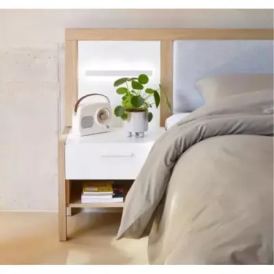 Housse de couette DODO 240x220 cm - Antibactérien - Taupe