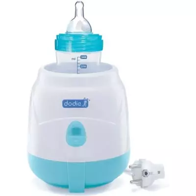 Chauffe-biberon électrique compact Dodie - Bleu | Pratique et efficace