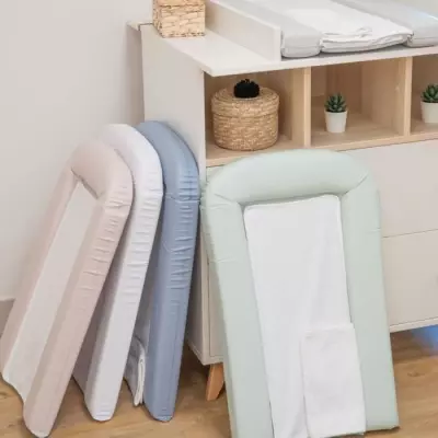 Matelas à Langer PVC Confort 42x70 cm Avec 2 Éponges Amovibles
