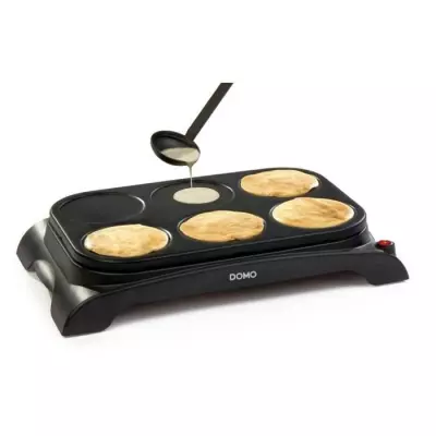 Crêpière DOMO Family Crepes DO8709P - Revêtement Antiadhésif - 1000W