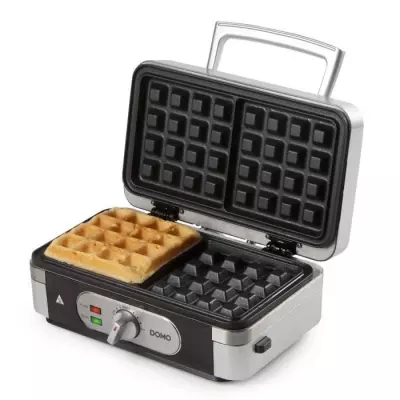 Gaufrier multifonction DOMO DO9136C - Inox - 1000W