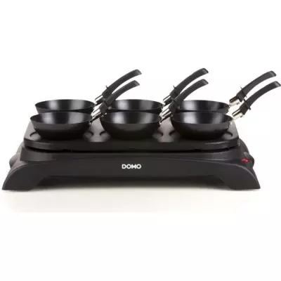 Ensemble gourmet DOMO pour 6 personnes - 1000W