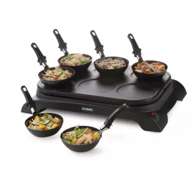Ensemble gourmet DOMO pour 6 personnes - 1000W
