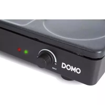 Set Gourmet DOMO - Crepiere/Wok pour 4 personnes - 1000W