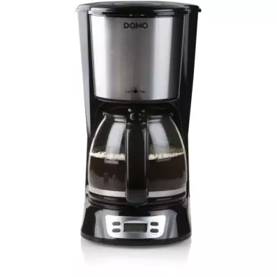 Cafetière Filtre DOMO DO708K 1000W 1,5L Noire - 12 tasses Cafetière Filtre DOMO DO708K 1000W 1,5L Noire - 12 tasses