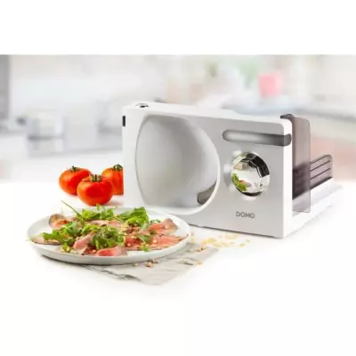 Trancheuse DOMO 17cm - Réglage 1-15mm - 120W