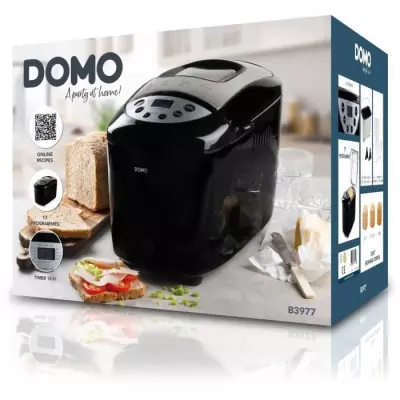 Machine à pain XL DOMO B3977 - 850W - 17 programmes