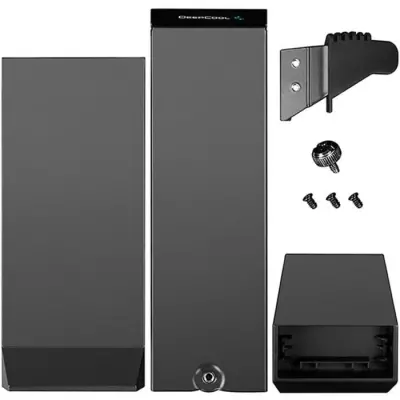 Support carte graphique DEEPCOOL GH-01 - Noir (11x6x23 cm)