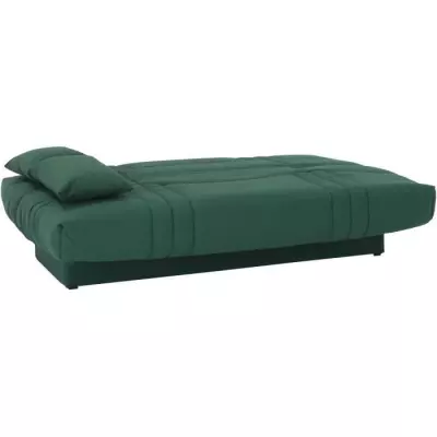 Banquette clic clac 3 places vert forêt - Style contemporain