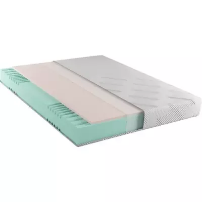 Matelas DUO MEMORY 140 x 190 - Épaisseur 25 cm - Livraison Compacte