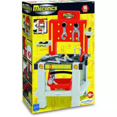Établi de bricolage Ecoiffier - Outil pratique pour enfants