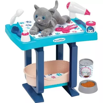 Table de toilettage ECOIFFIER Bleu pour enfant dès 18 mois
