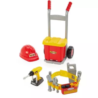 Panoplie bricoleur 4 en 1 - Tout pour bricoler - ECOIFFIER