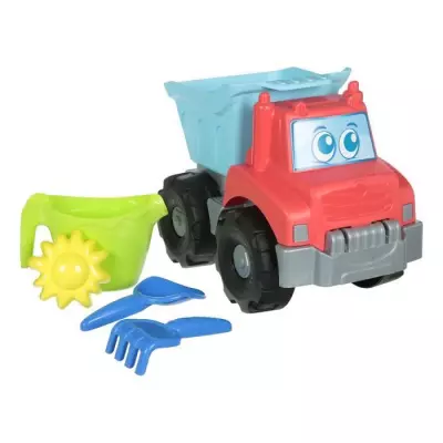 Camion de plage garni Ecoiffier 33 cm - Accessoires inclus