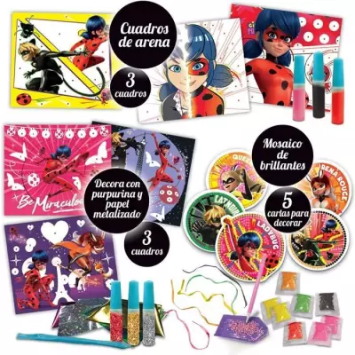 Coffret Multi-activités Miraculous Ladybug - Loisirs créatifs - EDUCA