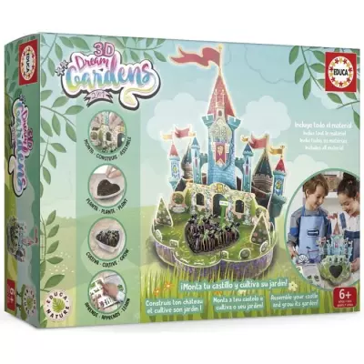 Jeu de construction 3D - EDUCA - Chateau Dream Gardens