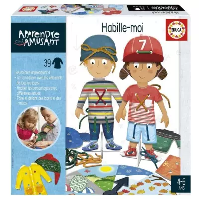Jeu d'apprentissage - EDUCA - Habille-Moi: Apprendre en s'amusant