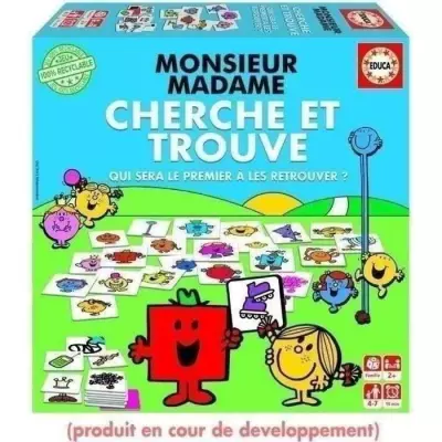 Jeux d'apprentissage EDUCA Monsieur Madame - Cherche Et Trouve